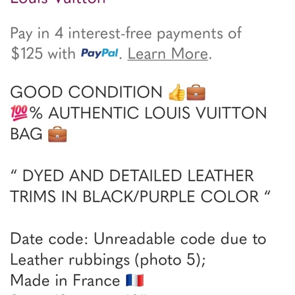 Louis Vuitton Monogram Deauville 2Way Handbag 👜 - Picture 13 of 14